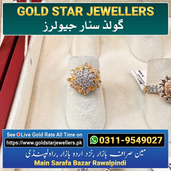 Stone Gold Ring Designs 58 By Gold Star Jewellers - Best Jewellers in Rawalpindi